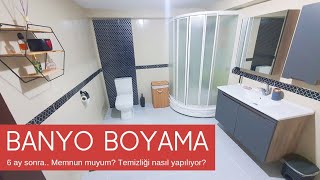 Banyo Boyama Hangi boyayla boyadım Cadence mi Dryfix mi 6 Aydır Kullanıyorum Memnun muyum [upl. by Ainocal445]