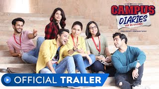 Campus Diaries  Official Trailer  Harsh Beniwal Saloni Gaur and Ritvik Sahore  MX Player [upl. by Eenet372]