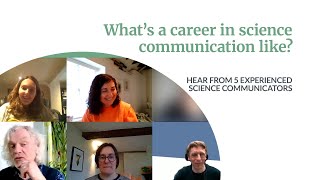 Whats a career in science communication like [upl. by Eeuqram]