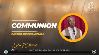 Communion  Pastor Joseph Mutale December 24 2023 [upl. by Roxanne347]