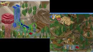 Kurz Angespielt OpenRCT2 2 Advent 2015 RollerCoaster Tycoon 2 [upl. by Niwdla]