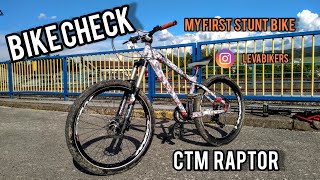 Bike check • мой CTM Raptor • мой первый велосипед для станта • обзор велосипеда [upl. by Curren]