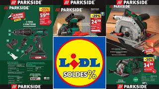 catalogue LIDL Parkside ✅ arrivage bricolage et soldes du 26 juin 2024 🛠 [upl. by Tumer]