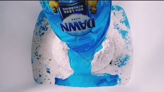 ASMR  VERY SATISFYING THICK amp FLUFFY DAWN DISHSOAP PASTE [upl. by Oirad]