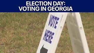 2024 Election Voting in Georgia  FOX 7 Austin [upl. by Bleier]