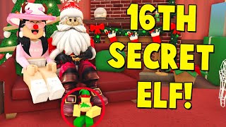 HOW TO FIND The 16TH SECRET ELF Location In Bloxburg 2021 ELF HUNT Roblox [upl. by Asoral262]