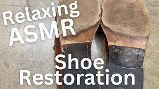 Vintage Shoe Restoration  ASMR  Barneys New York Loafers [upl. by Whiteley]