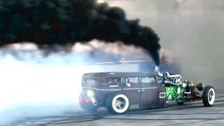 PRIUS REPELLANT  1000hp Diesel Rat Rod [upl. by Polish]