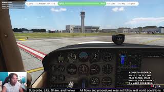 VATSIM VFR  BACOLOD to ILOILO via GUIMARAS [upl. by Thirion323]