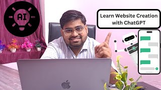 Learn Website Creation StepbyStep with ChatGPT Episode 1  Beginners Tutorials chatgpt [upl. by Demb]