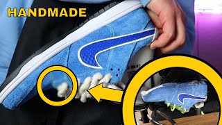 Handmade Nike SB Dunks Handcrafted Never Seen Dunks [upl. by Hajile]