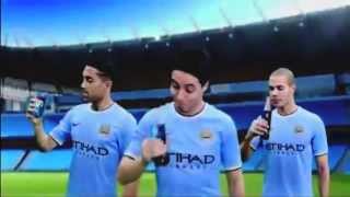 Manchester city commercial  est  Tevez Nasri clichi Rodwell Thailand [upl. by Armahs270]