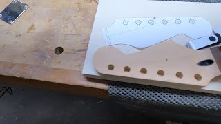 Restoration and Rebuild of a Strat Style Guitar Part 2 [upl. by Craw]