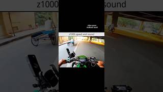 z1000 speed and sound kawasaki z1000 sound speed motovlog rider reaction shorts [upl. by Carlton]