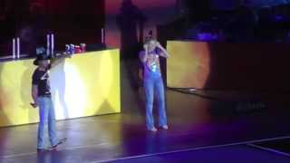 Faith Hill Chokes Up Singing quotI Need Youquot to Tim McGraw [upl. by Malchy]