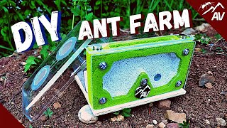 How to make a Formicarium  DIY Ant Farm for Pet Ant Colony [upl. by Surdna141]