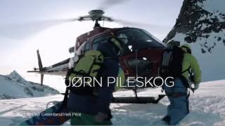 Heliskiing nord for Polarcirklen [upl. by Lokim]