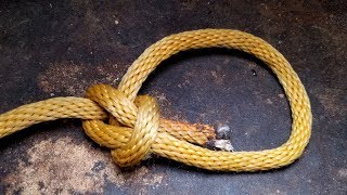 How to Tie the Bowline Knot 3 Ways Standard Flying bowline amp Onehanded bowline [upl. by Venetis697]