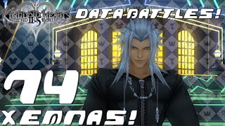 Kingdom Hearts HD 25 ReMIX  Xemnas Data Battle KH2FM Ep 74 [upl. by Arracahs783]