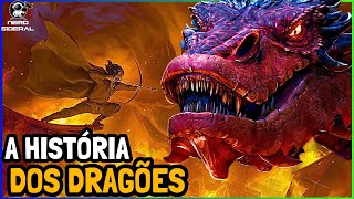 A HISTÓRIA DOS DRAGÕES DA TERRAMÉDIA GLAURUNG ANCALAGON E SMAUG [upl. by Divad2]