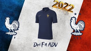 Unboxing Maillot France home Nike 2223 Player Issue Dri Fit ADV [upl. by Hendel]