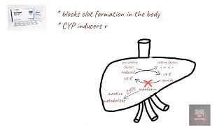 DRUGS THAT REDUCE WARFARIN EFFECTS MNEMONIC [upl. by Alida]