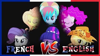 MLP French VS English  Lamitié Nous Soutiendra Des Années  Friendship Through the Ages [upl. by Reivazx]