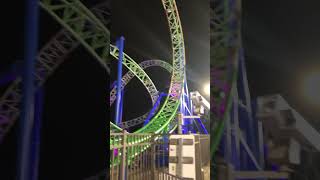 Hydrus Roller Coaster  Seaside Heights 2024 [upl. by Fabiola]