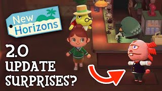 Animal Crossing New Horizons  NEW 20 UPDATE SURPRISES What To Expect [upl. by Niabi]