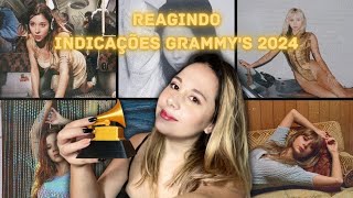 REAGINDO AS INDICAÇÕES DO GRAMMY 2024  CADÊ AS MUSAS INDIES PRA QUE TANTA OLIVIA ROGÉRIA [upl. by Frederique]