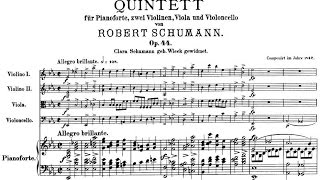 Robert Schumann  Piano Quintet in E flat major Op 44 [upl. by Melvyn]