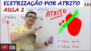 ELETRIZAÇÃO por ATRITO  FÍSICA BÁSICA Física do Zero  Teoria e Exercícios  AULA 02 [upl. by Erimahs]