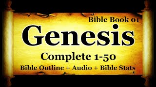 Holy Bible Book 01 The Book of Genesis  KJV Read Along HD 4K Audio Text Narration 1 [upl. by Malanie]