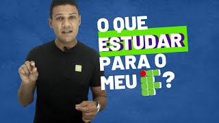 O que estudar para o instituto federal [upl. by Yaf]