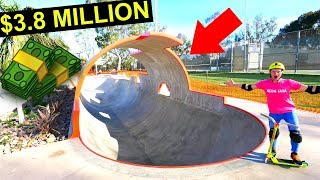 BRAND NEW 38 MILLION SKATEPARK IN SAN DIEGO [upl. by Ecahc]