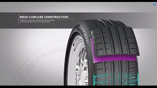 Falken Tire  Azenis FK453 Product Video [upl. by Nnyluqcaj]