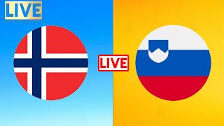 Slovenia vs Norway Live football match UEFA Nations League 2024 [upl. by Lehacim]