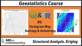 🚀 06 Variogram Map Isotropy and Anisotropy Structural Analysis for KrigingCokriging [upl. by Haeckel]