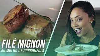 🍖 COMO FAZER FILÉ MIGNON COM MOLHO DE GORGONZOLA  MICHELE CRISPIM  MASTER CHEF 2017 🍖 [upl. by Alliber]