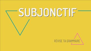 La formation du subjonctif en français [upl. by Dempsey]