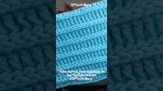 Crochet stitchHow to Crochet Stretchy Stitch Ribbingstep by step video tutorial crochet pattern [upl. by Varrian]