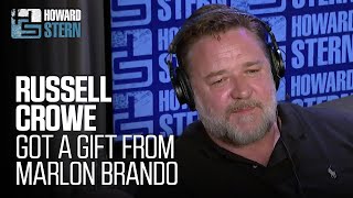 Russell Crowe on the Gift He Got From Marlon Brando 2019 [upl. by Dercy]