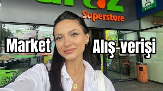 Ailəcək market alışverişi🛒  Uzun bir vlog 💚 [upl. by Eyatnod]