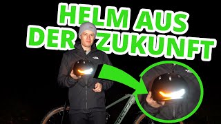 SMARTER FAHRRADHELM im Praxistest 🚵🏼 Beleuchtung  Blinker  Bluetooth Lumos Matrix [upl. by Aney854]