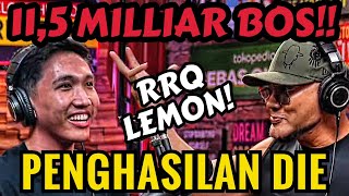 DAPET 115 MILLIAR MAIN GAME DOANG⁉️ RRQ LEMON Deddy Corbuzier Podcast [upl. by Artimid997]