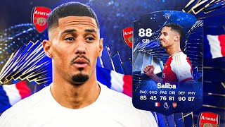 88 TOTY HONOURABLE MENTIONS SALIBA SBC PLAYER REVIEW  FC 24 Ultimate Team [upl. by Idnal]