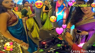 Ninja Superbike Zx10r ka Pagalpan in Diwali💕😍Special Reaction Video❤️💞 [upl. by Aicekat]