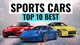 Top 10 BEST Sports Cars For 2024 You Can Buy For Every Budget [upl. by Idnahk]