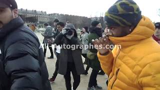 Frank Ocean refuses to sign autographs in Paris [upl. by Cesaro200]