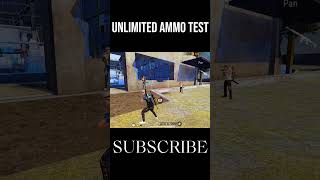 Unlimited Ammo Test🔥☠️💯testing freefiretest foryou freefire shortsfeed shorts ytshorts [upl. by Ecinad613]